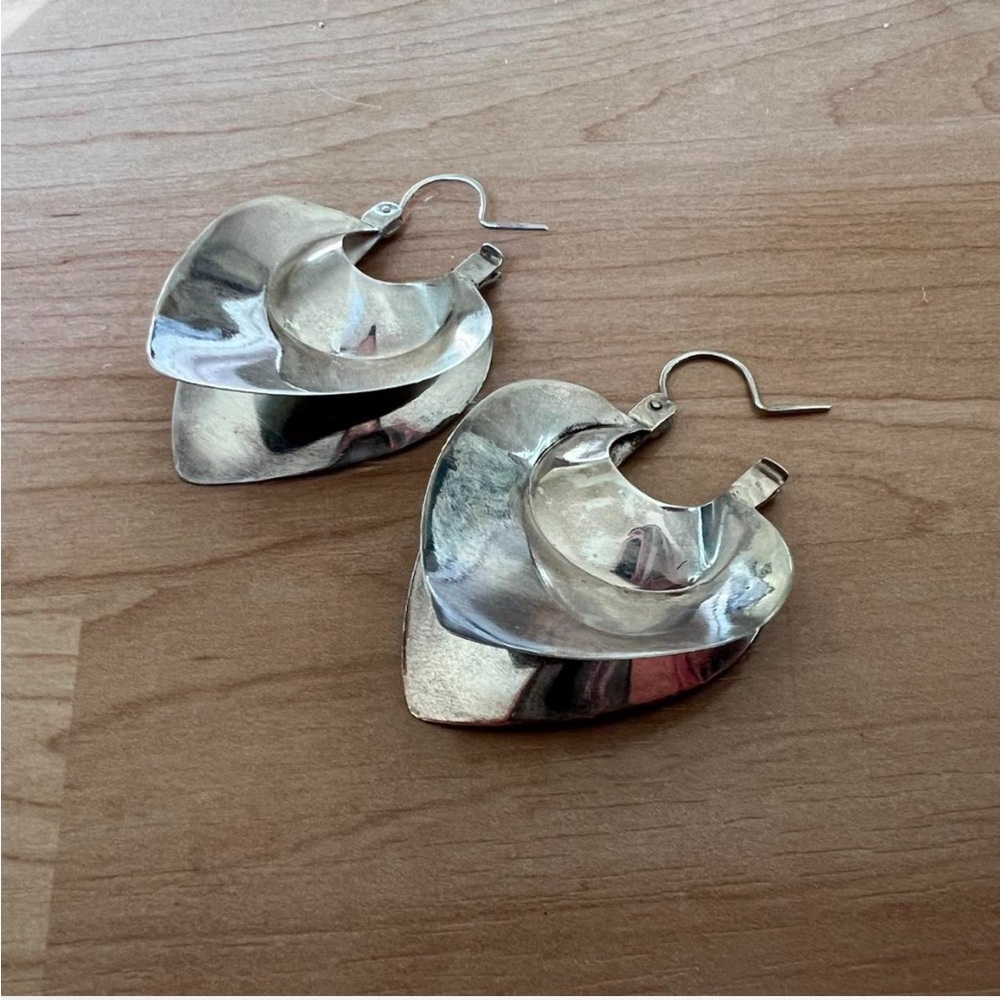 WEST AFRICAN MODERN HOOP EARRINGS